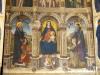 Milan (Italy): Detail of the Polyptych by Montorfano in the Church of San Pietro in Gessate