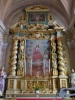 Ponderano (Biella): Ancona dell'altare della Cappella del Suffragio nella Chiesa di San Lorenzo Martire