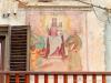 Quittengo frazione di Campiglia Cervo (Biella): Affresco della Madonna di Oropa sul muro di una casa