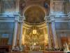 Rimini (Italy): Back wall of the Sanctuary of the Madonna della Misericordia