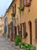 San Giovanni in Marignano (Rimini, Italy): Old houses in Fabbro street