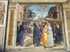 Milano: Affreschi sulla parete sinistra della Cappella Obiano della Chiesa di San Pietro in Gessate