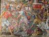 Milano: Detail of the fresco of the battle of Legnano in the Small Church of Sant'Antonino of Segnano
