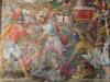 Milano: Dettaglio dell'affresco della Battaglia di Legnano nella Chiesetta di Sant'Antonino di Segnano