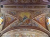 Carpignano Sesia (Novara, Italy): Detail of the colorful ceiling of the Church of Santa Maria Assunta