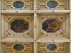 Milano: Detail of the ceiling of the Church of Santa Maria della Consolazione