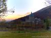 Biella (Italy): Upper Basilica of the Sanctuary of Oropa at sunset