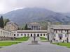 Biella (Italy): Upper court of the Sanctuary of Oropa