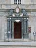 Biella (Italy): Entrance door of the Ancient Basilica of the Sanctuary of Oropa