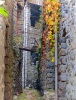 Campiglia Cervo (Biella, Italy): Autumn colors between the old houses of the fraction Sassaia