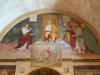 Sesto Calende (Varese, Italy): Lunette of the Chapel of Santa Caterina in the Abbey of San Donato