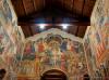 Soleto (Lecce, Italy): Frescoed counter-façade and walls of the Church of Santo Stefano