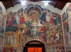 Soleto (Lecce): Fresco of the Last Judgment on the counter-fa&#231;ade of the Church of Santo Stefano