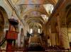 Soncino (Cremona): Pulpito e presbiterio della Chiesa di San Giacomo
