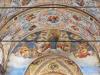 Soncino (Cremona, Italy): Upper part of the great arch in the Church of Santa Maria delle Grazie