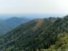 Rosazza (Biella, Italy): View towards the plain from the panoramic road of the Rosazza Gallery