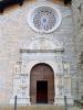 Torno (Como, Italy): Portal of the Church of Saint John the Baptist