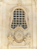 Uggiano La Chiesa (Lecce): Decorazioni barocche sopra una delle entrate laterali della Chiesa di Santa Maria Maddalena