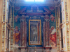 Vimercate (Monza e Brianza): Parete di fondo della Cappella del Salvatore nel Santuario della Beata Vergine del Rosario