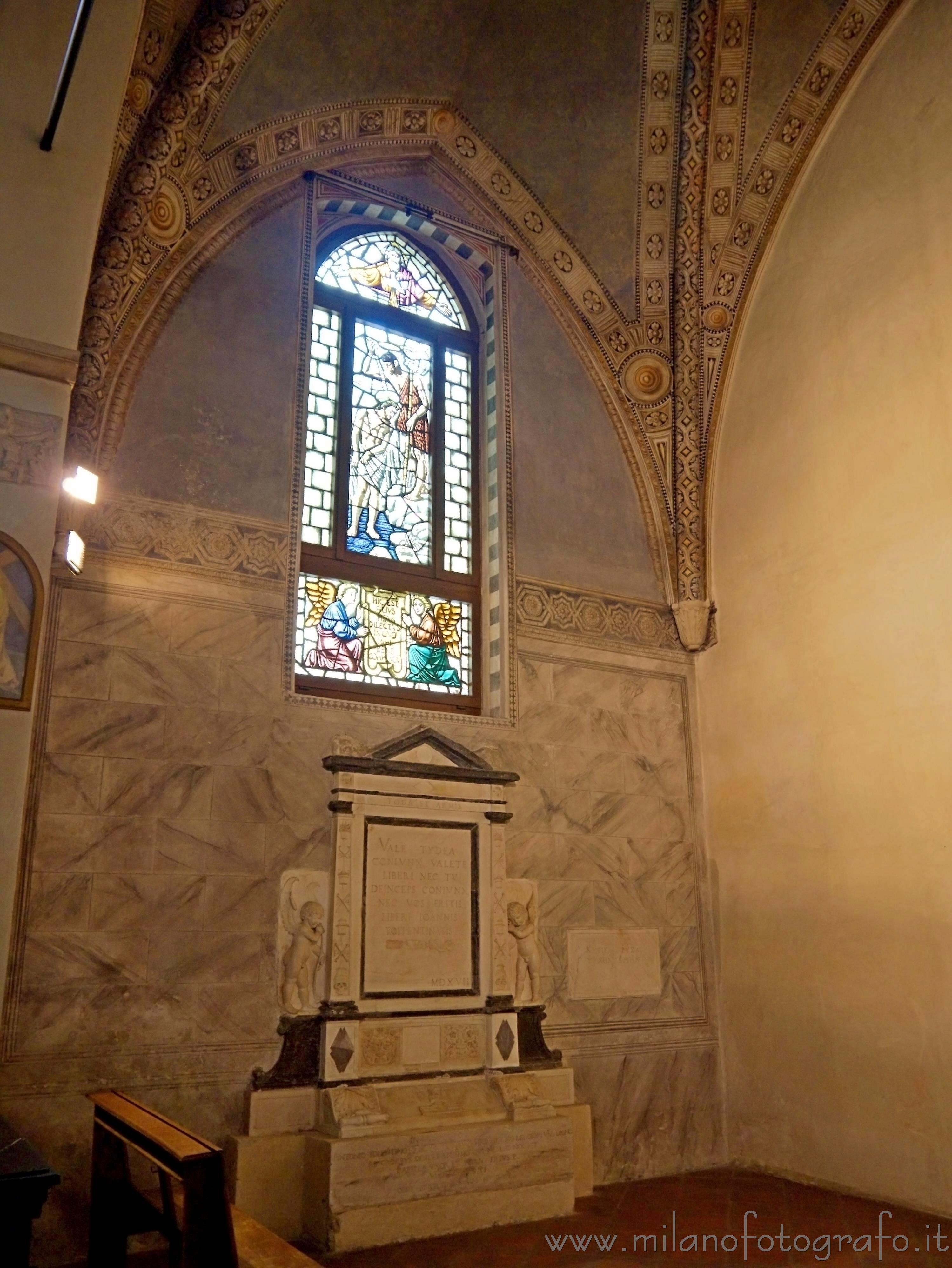 Milan (Italy): Funeral monument to Giovanni da Tolentino - Milan (Italy)