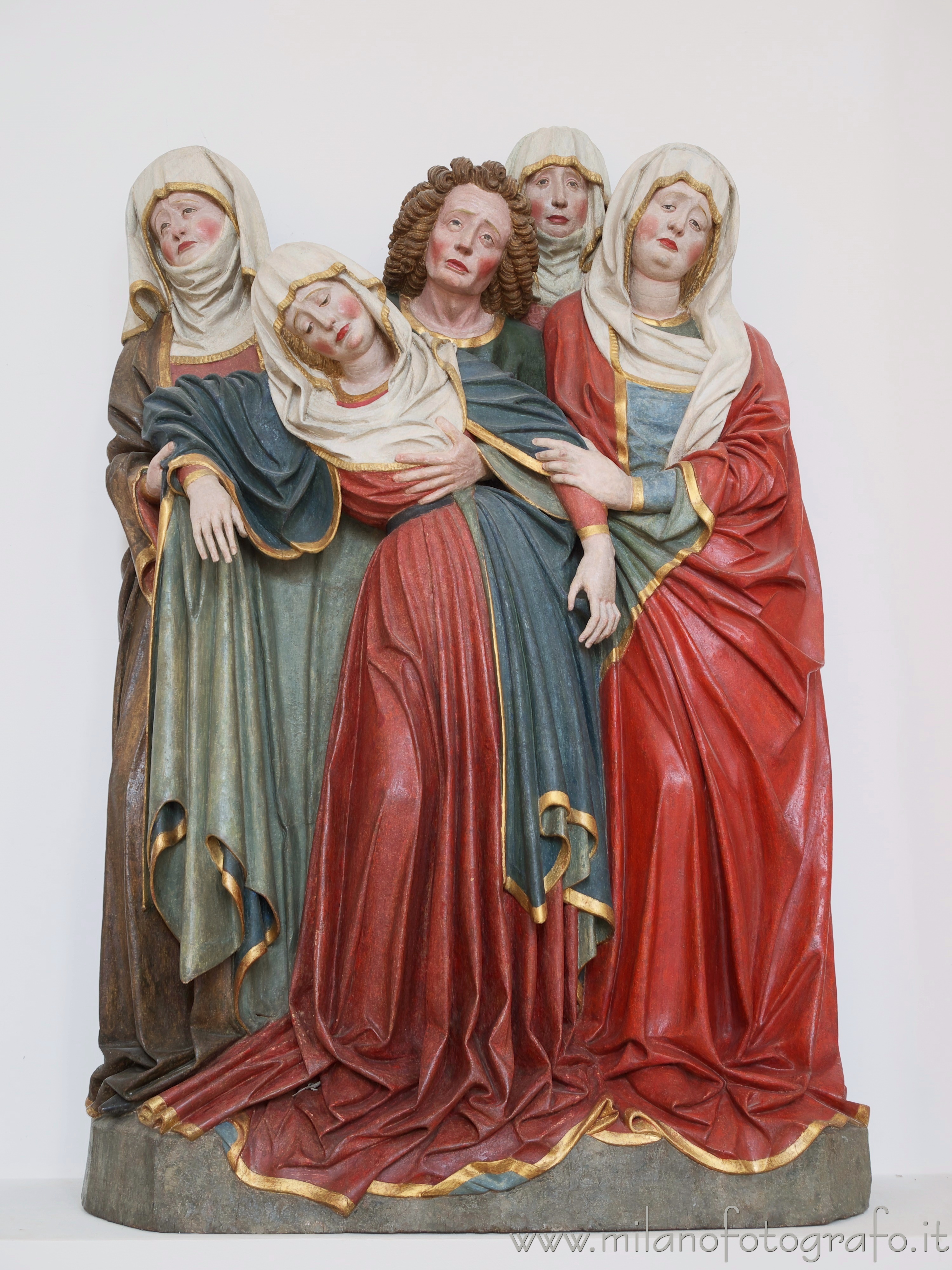 Rottenburg am Neckar (Germany): Wooden statue of Maria fainted - Rottenburg am Neckar (Germany) Rottenburg am Neckar (Germany): Wooden statue of Maria fainted - Rottenburg am Neckar (Germany)