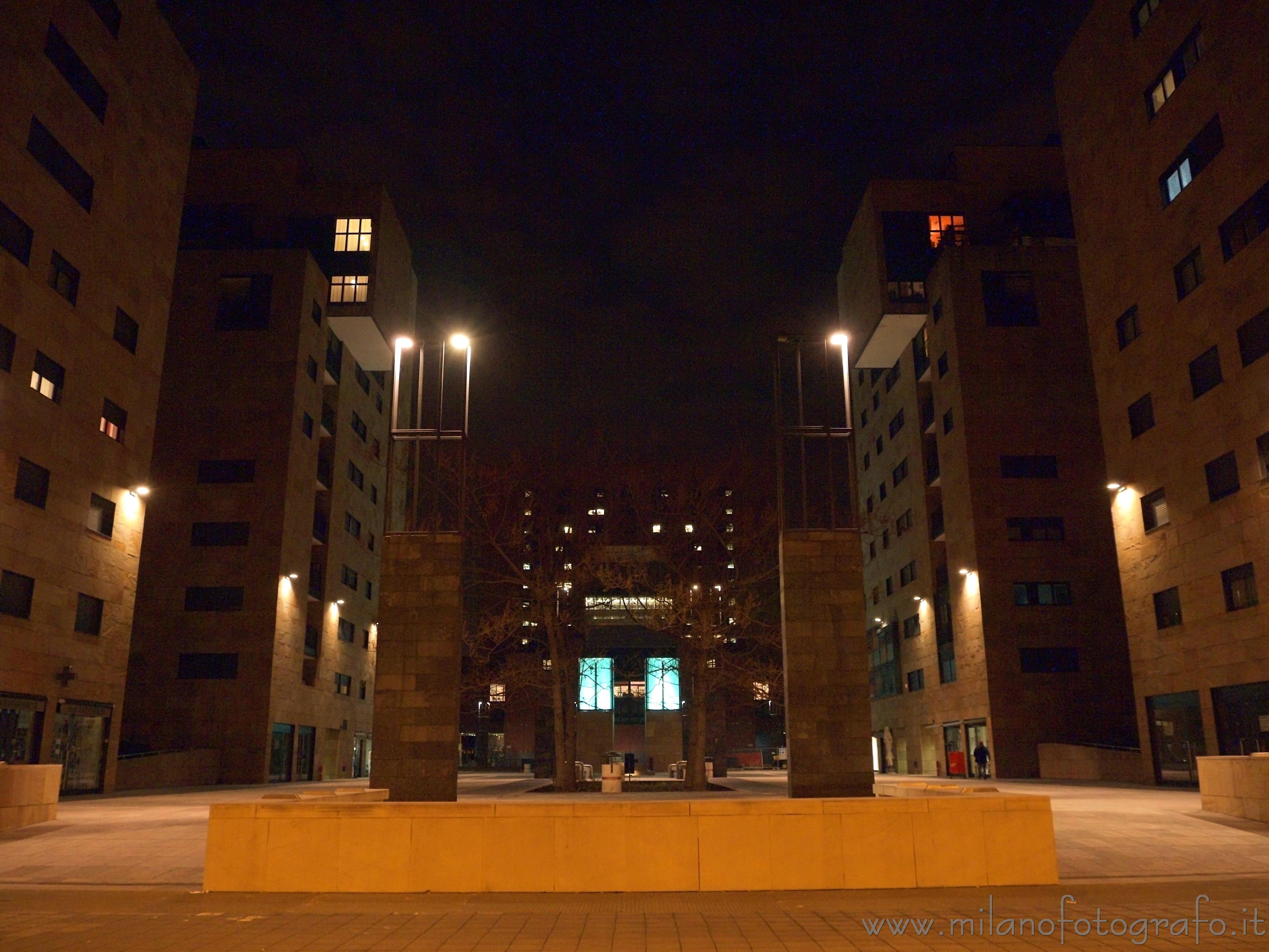 Milano: Quartiere Bicocca by night - Milano