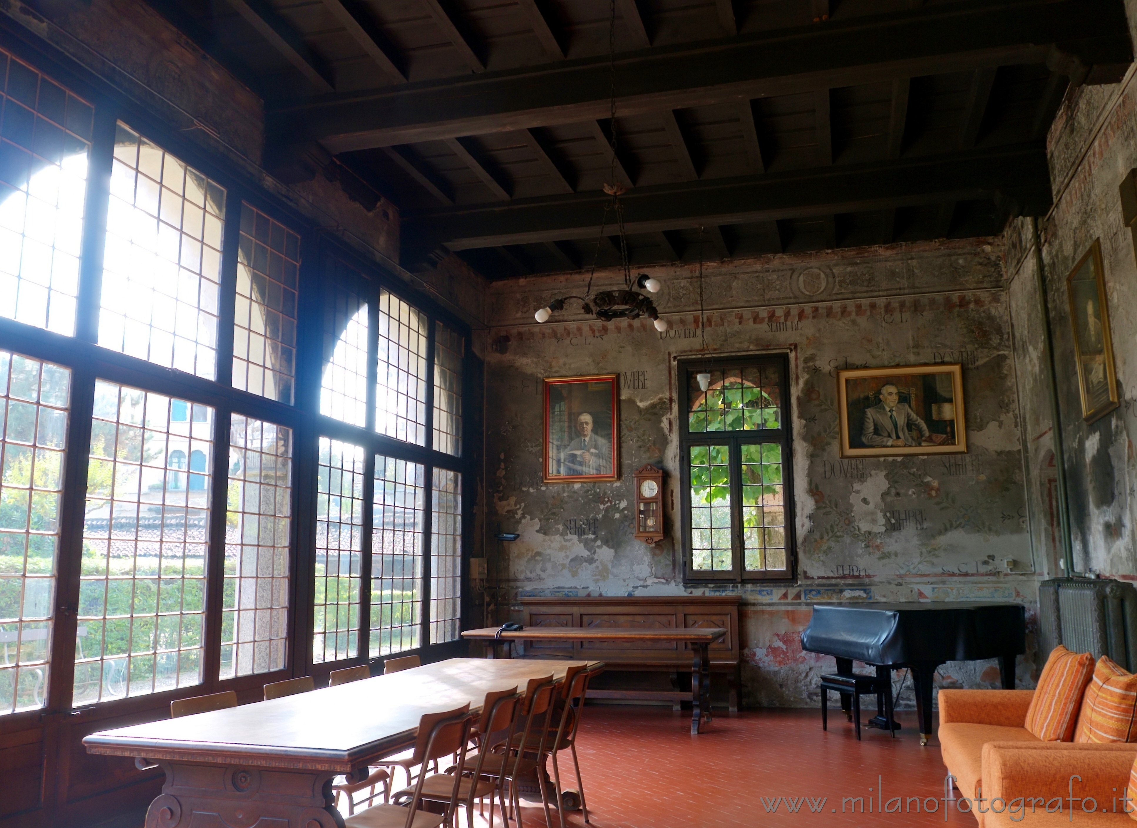 Milan (Italy): Main room of Villa Mirabello - Milan (Italy)