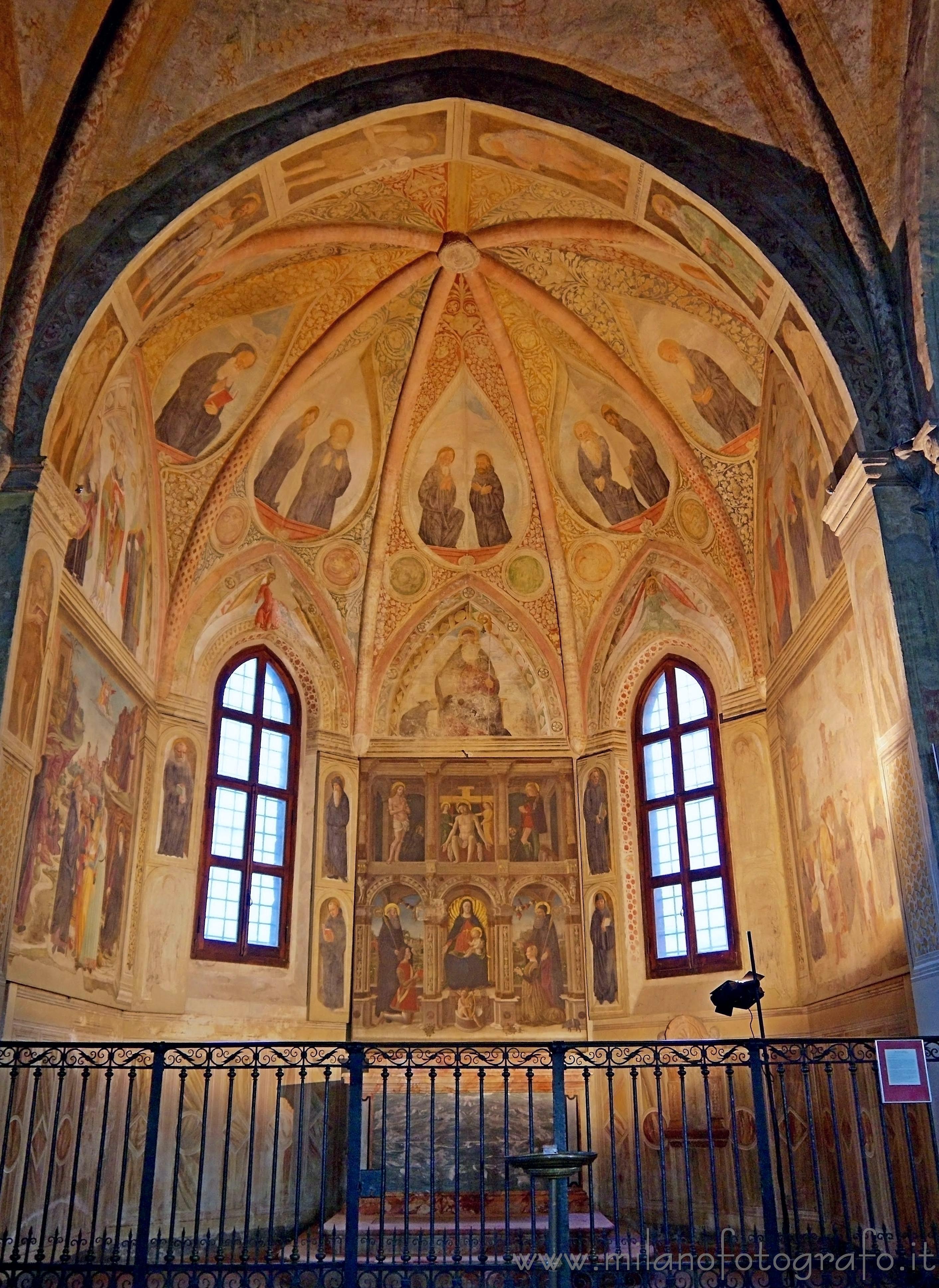 Milano: Cappella di Sant’Antonio Abate, o Cappella Obiano, in San Pietro in Gessate - Milano