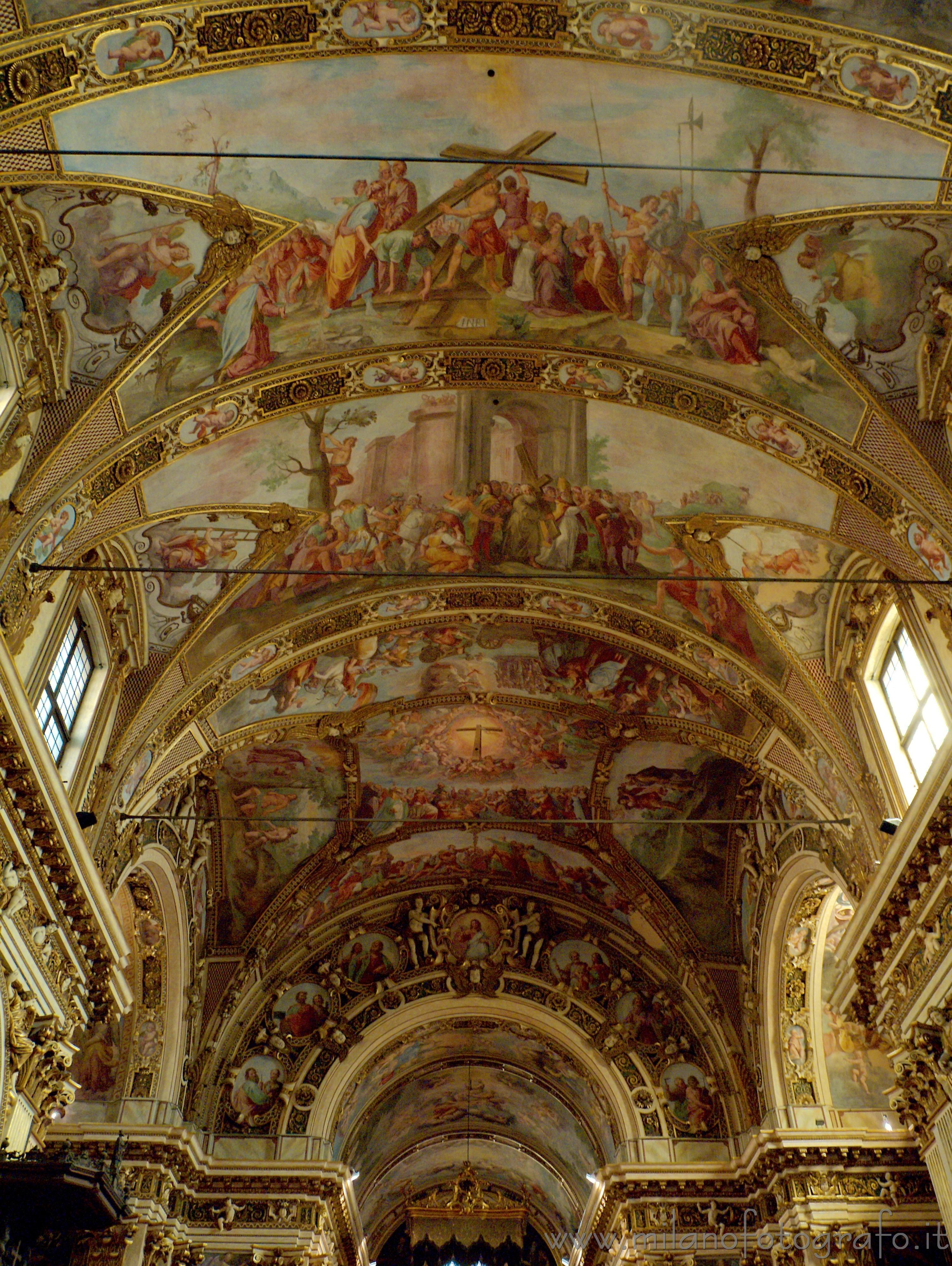 Milan (Italy): Vault of the church of Sant'Antonio Abate - Milan (Italy)