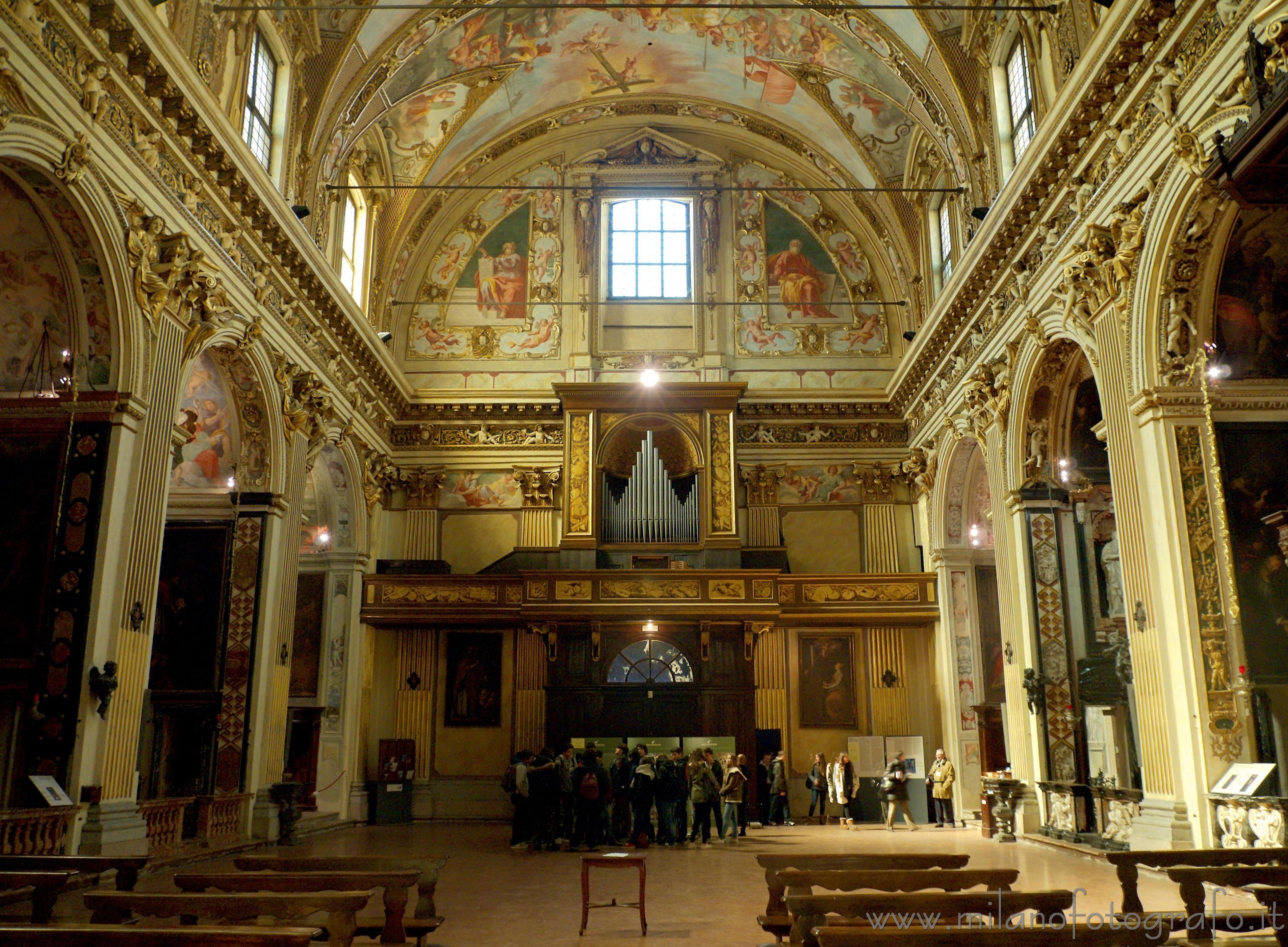 Milan (Italy): Nave of the Church of Sant'Antonio Abate - Milan (Italy)