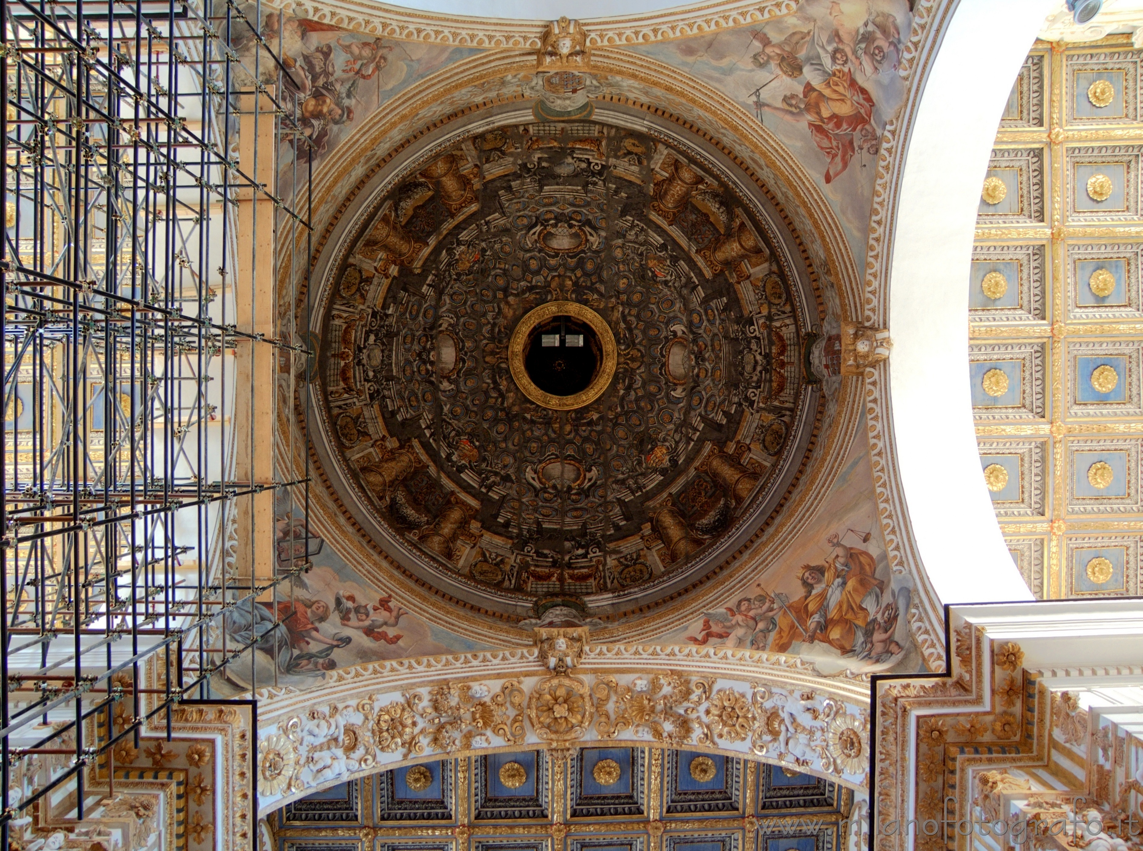 Agrigento (Italy): The ceiling of the Duomo - Agrigento (Italy)
