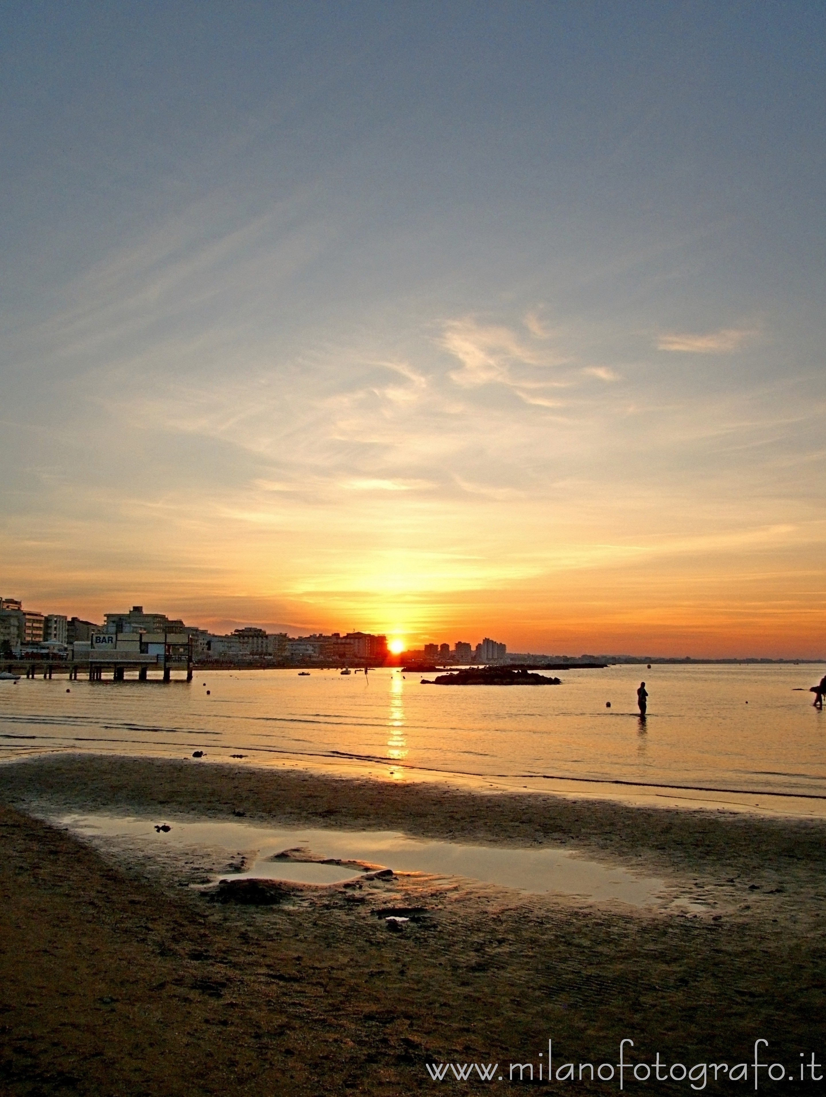 Cattolica (Rimini): Tramonto - Cattolica (Rimini)