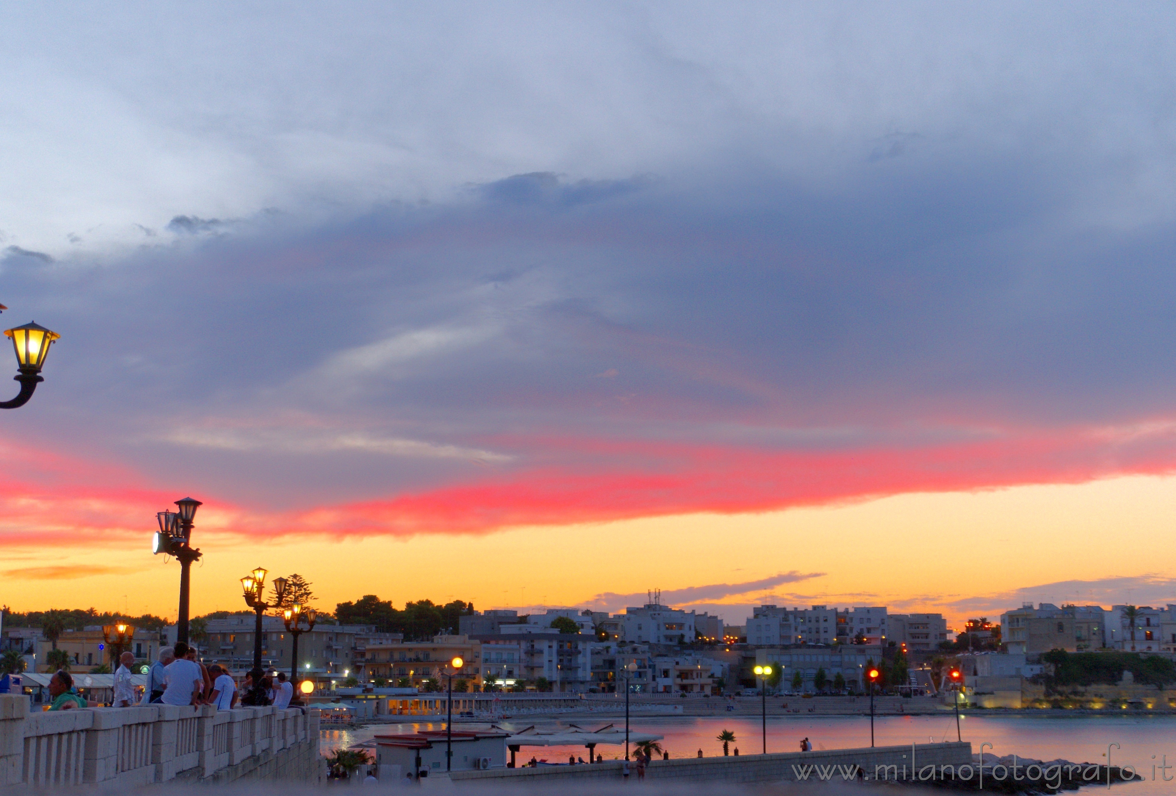Otranto (Lecce, Italy): Sunset in Otranto - Otranto (Lecce, Italy)