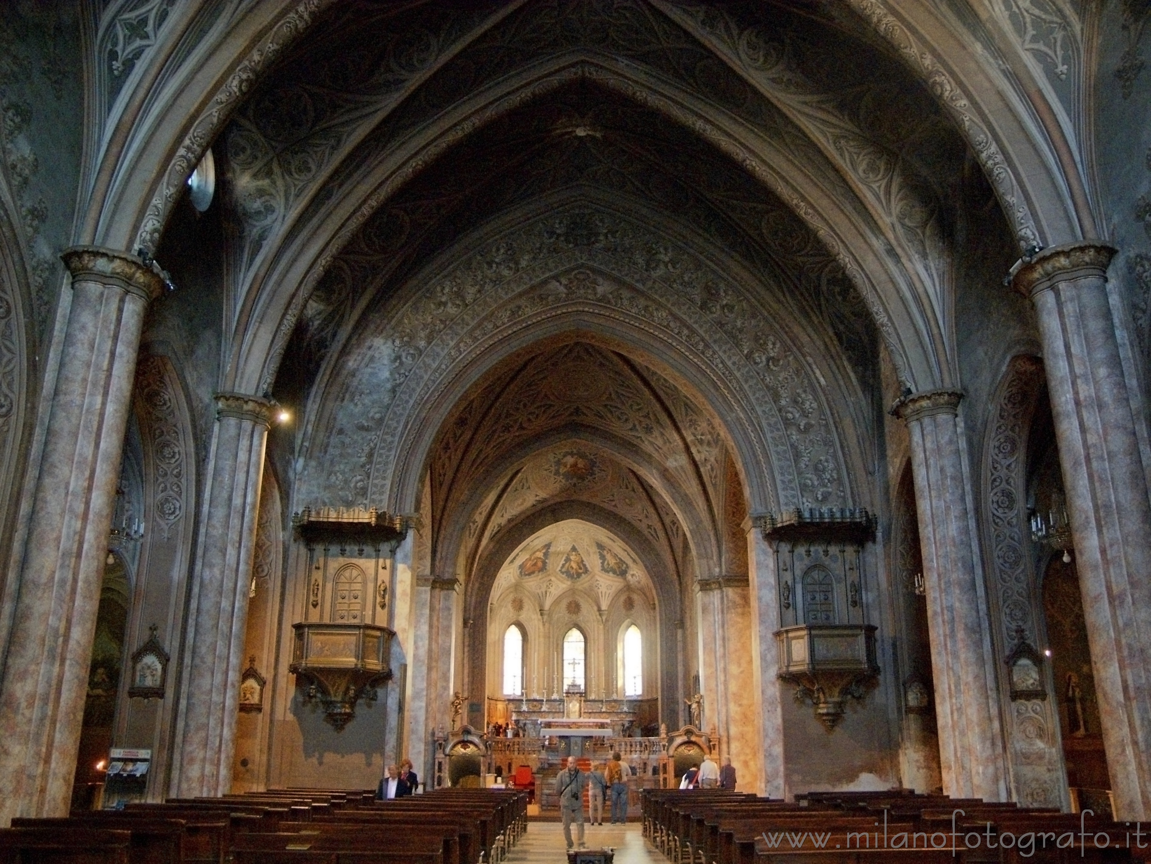 Vigevano (Pavia, Italy): Interior of the Church of San Pietro Martyr - Vigevano (Pavia, Italy)