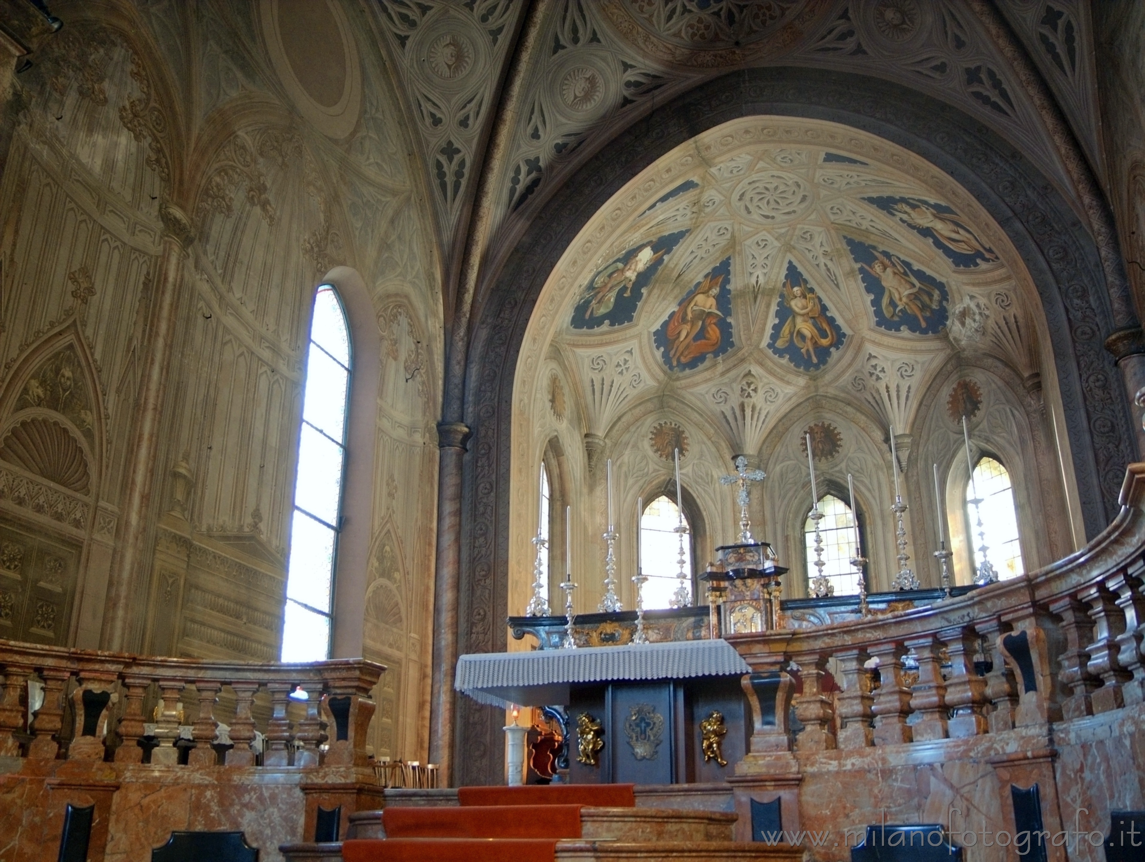 Vigevano (Pavia, Italy): Aps of the Church of San Pietro Martyr - Vigevano (Pavia, Italy)