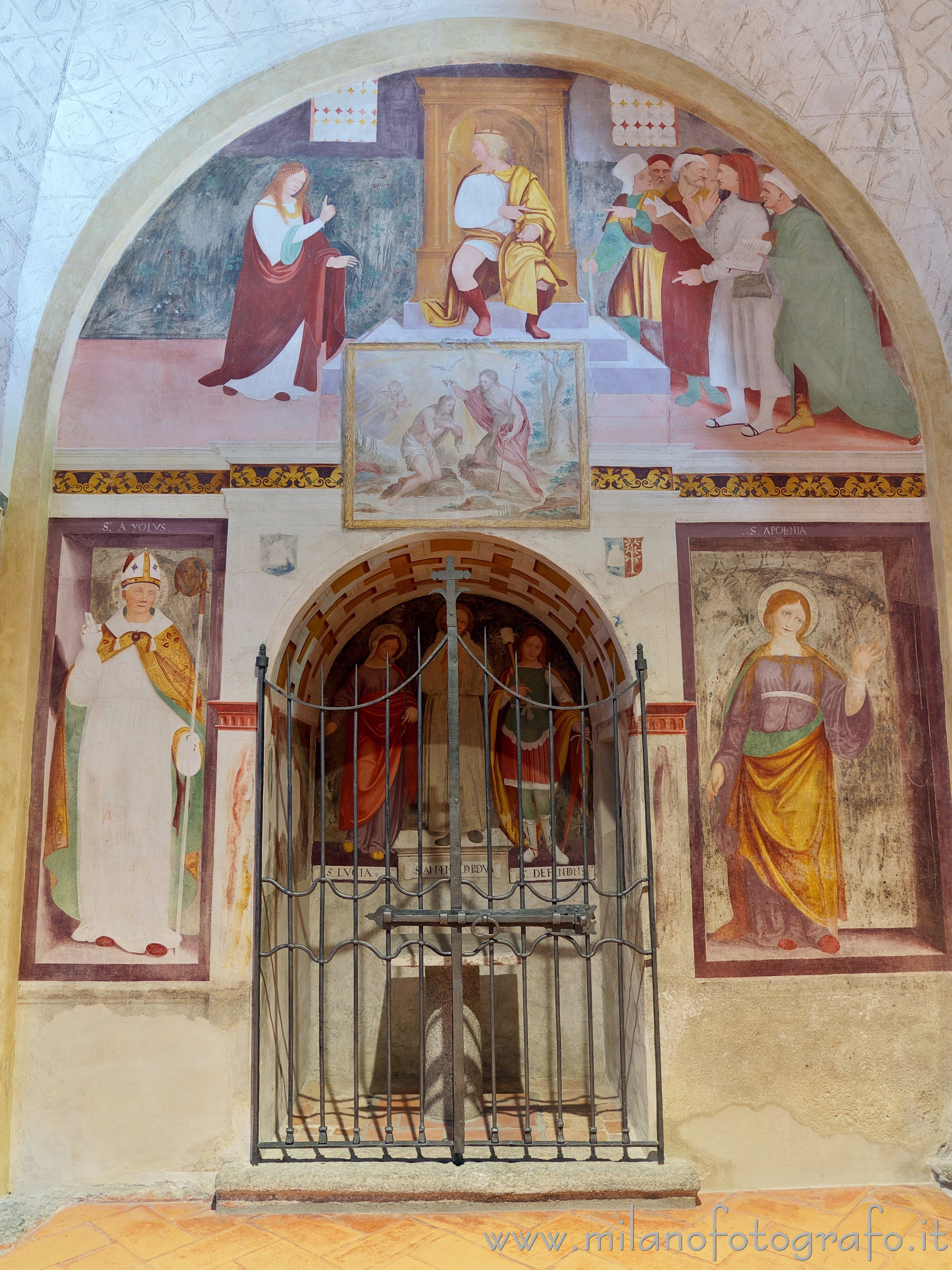 Sesto Calende (Varese): Cappella di Santa Caterina nell'Abbazia di San Donato - Sesto Calende (Varese)