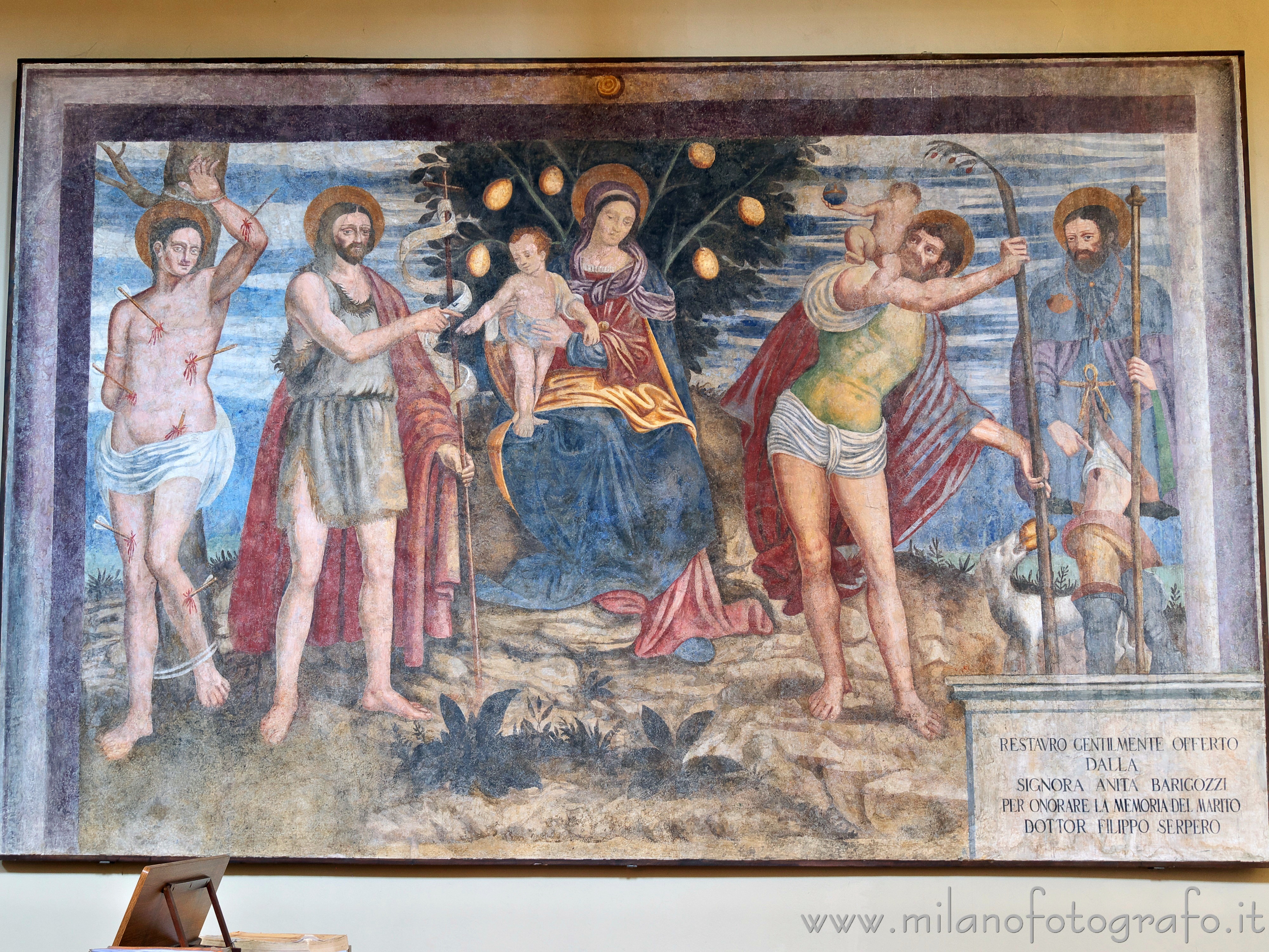 Sesto Calende (Varese): Madonna dei Limoni nell'Abbazia di San Donato - Sesto Calende (Varese)