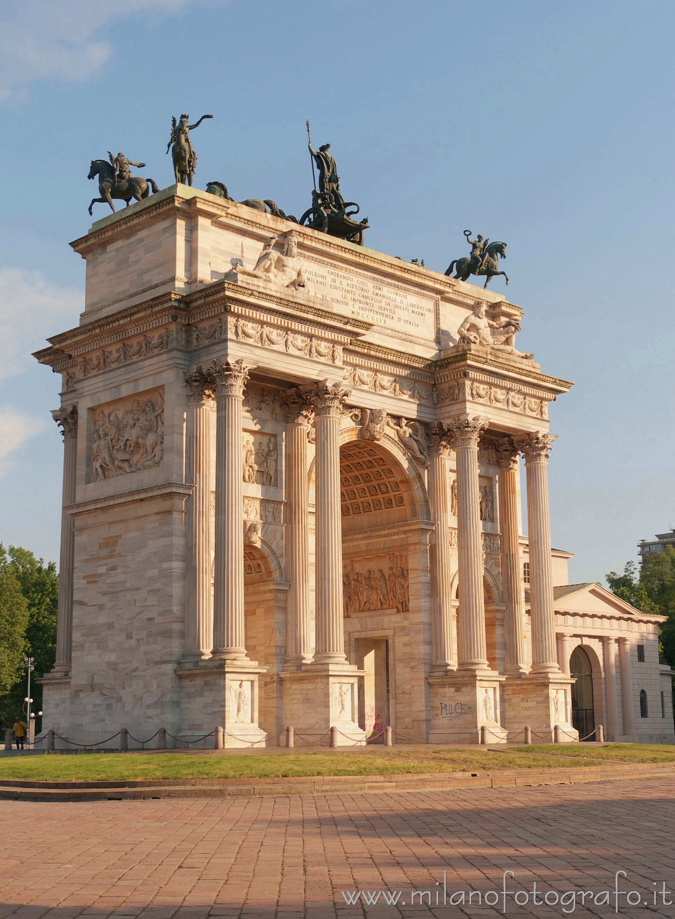 Milan (Italy): Arch of Peace - Milan (Italy)