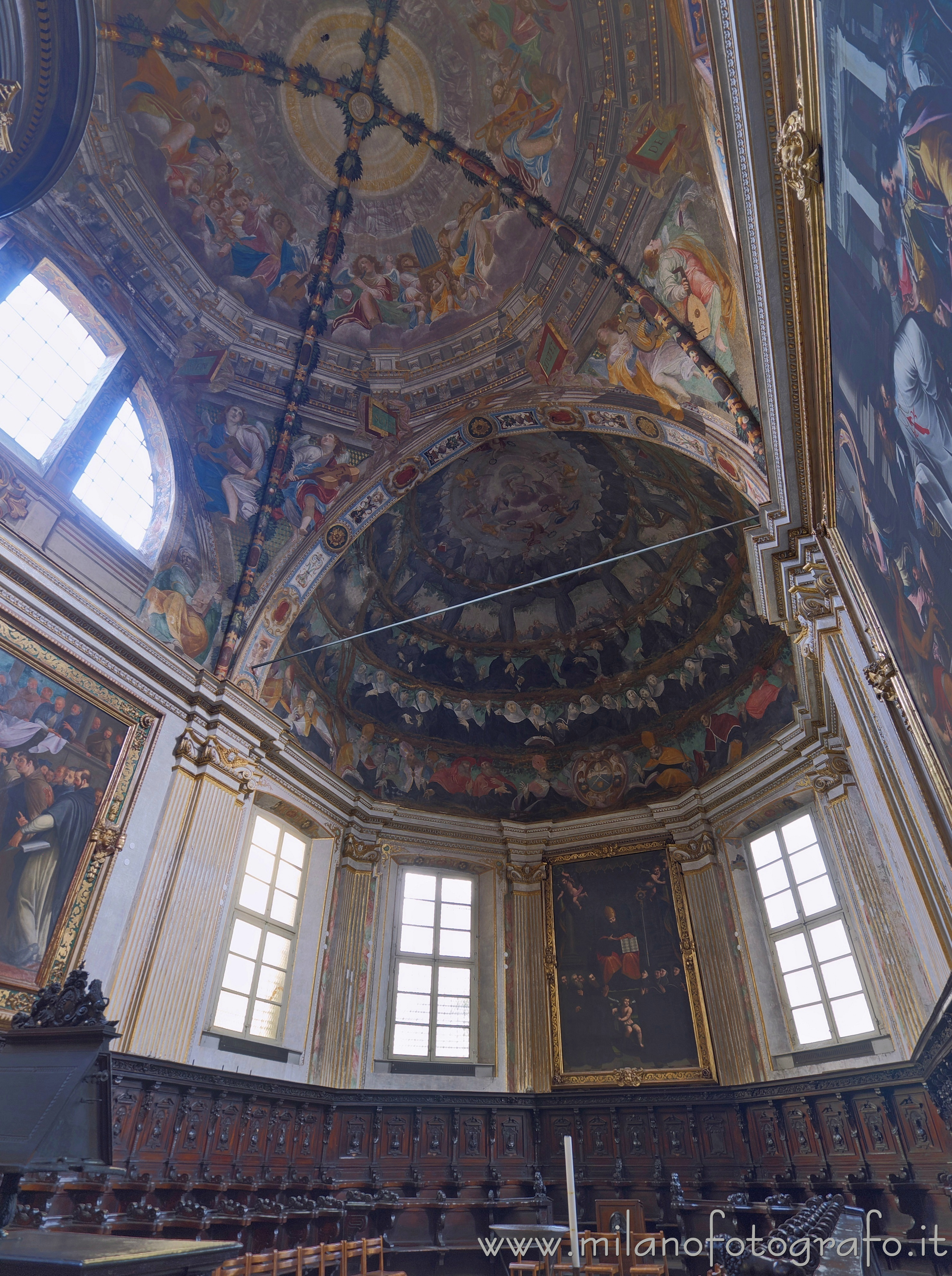 Milan (Italy): Choir of the Basilica of San Marco - Milan (Italy)