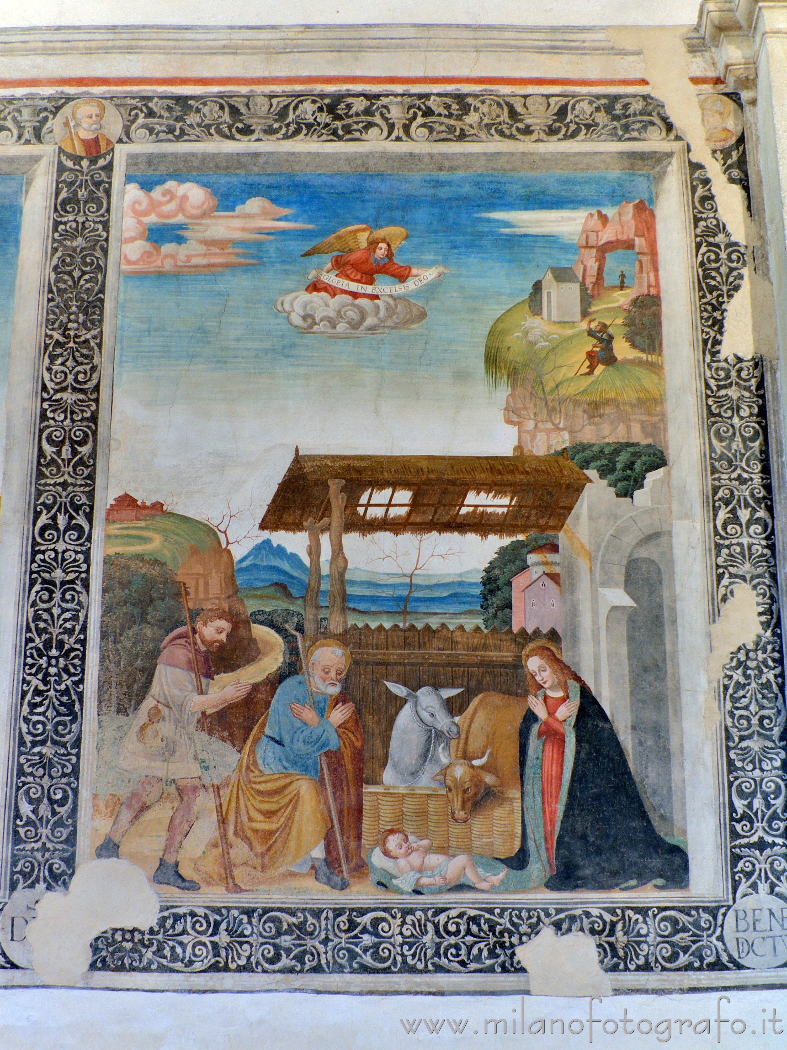 Besana in Brianza (Monza e Brianza, Italy): Nativity in the Church of Sts. Peter and Paul of the Former Benedictine Monastery of Brugora - Besana in Brianza (Monza e Brianza, Italy)