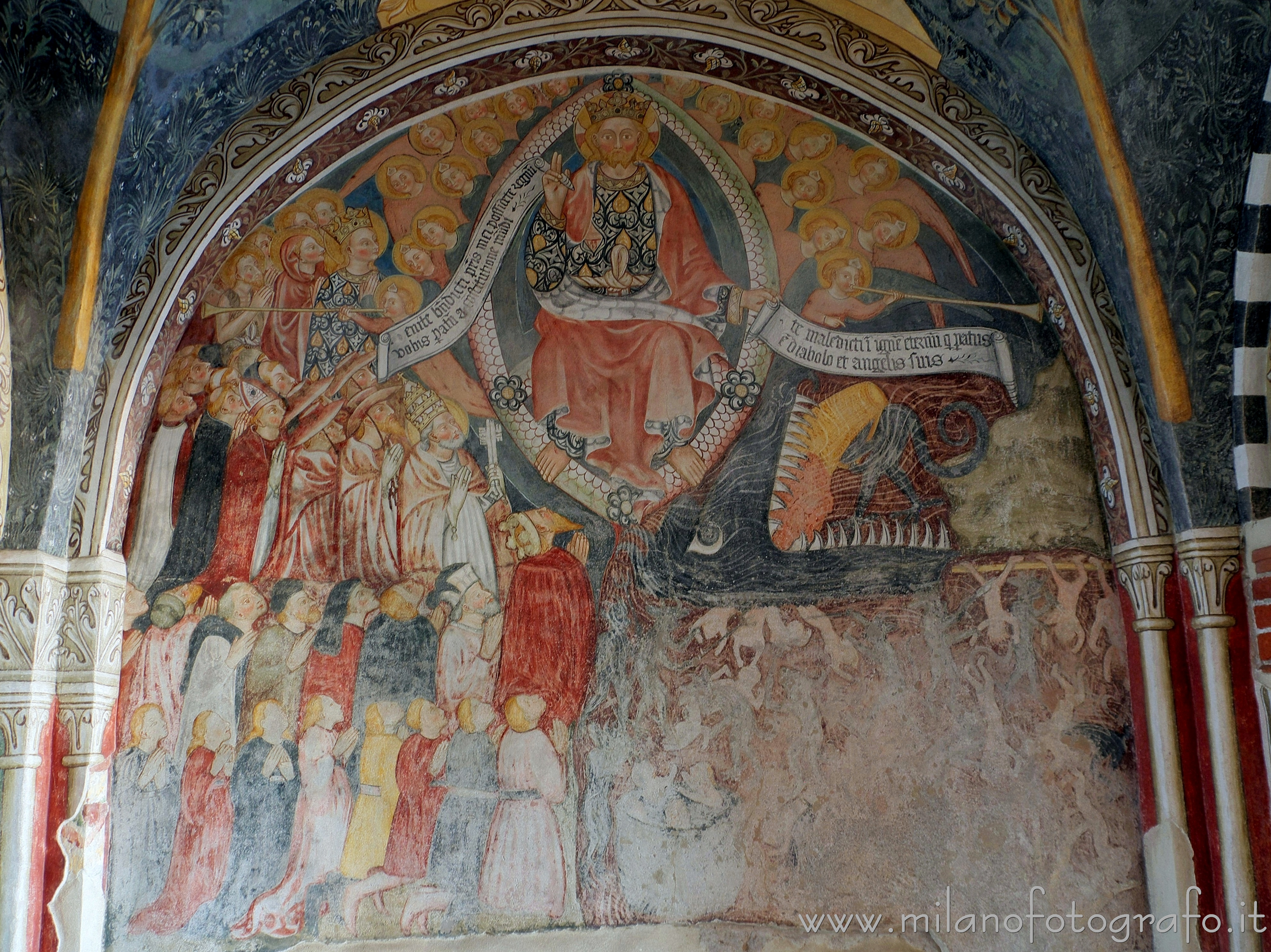 Biandrate (Novara, Italy): Fresco of the Last Judgement - Biandrate (Novara, Italy)