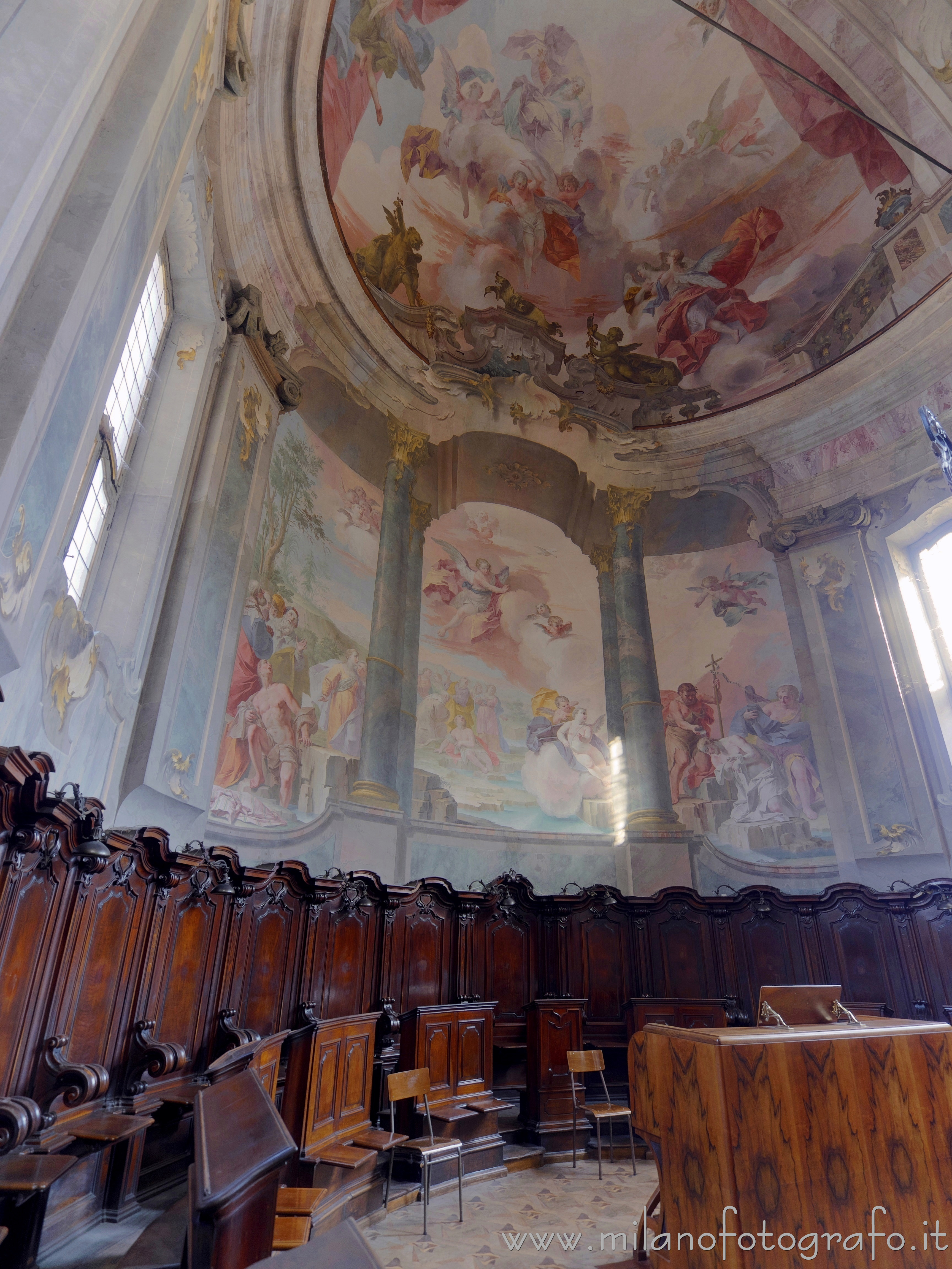 Busto Arsizio (Varese, Italy): Choir of the Basilica of St. John Baptist - Busto Arsizio (Varese, Italy)