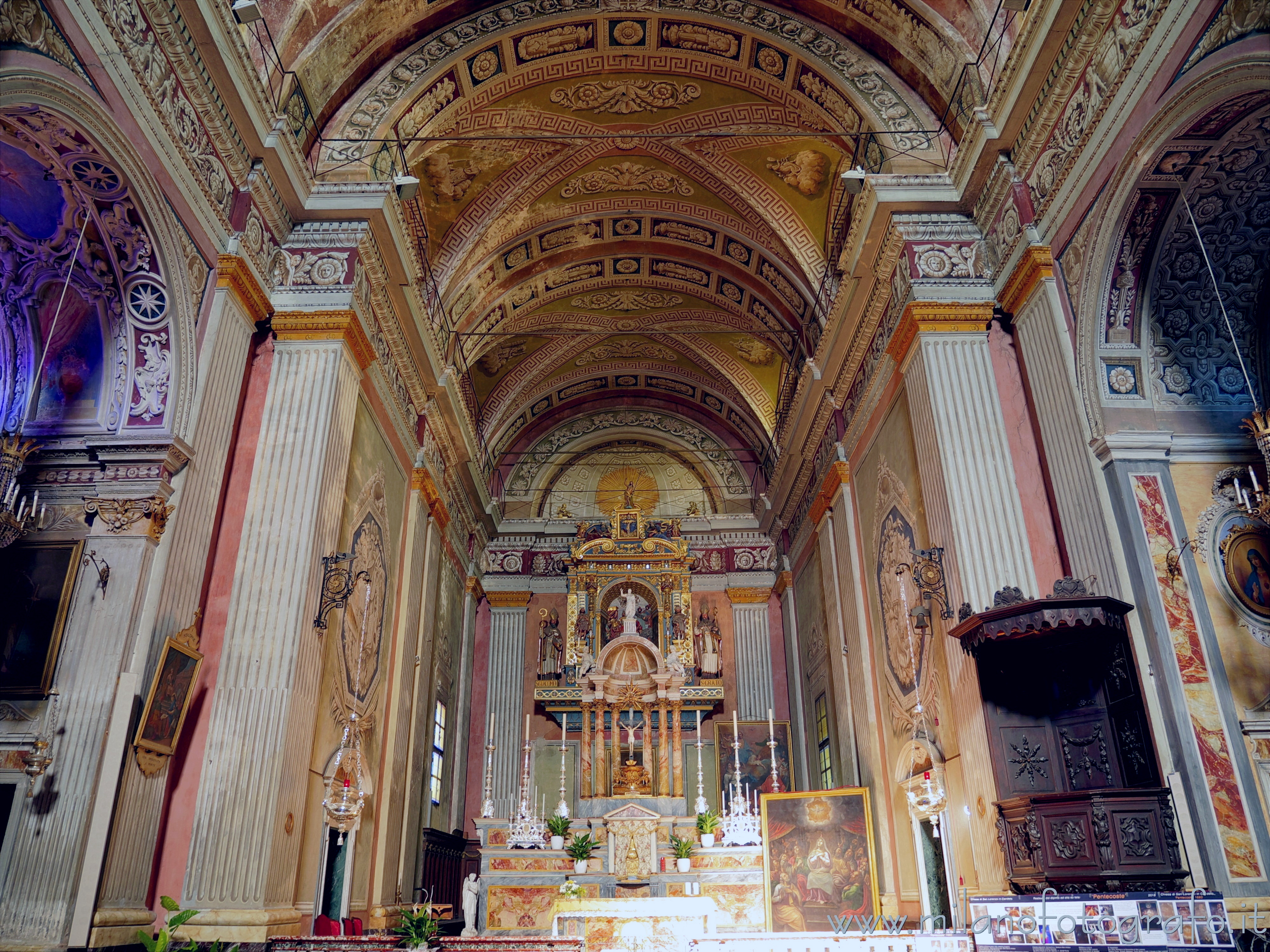 Candelo (Biella): Presbiterio della Chiesa di San Lorenzo - Candelo (Biella)