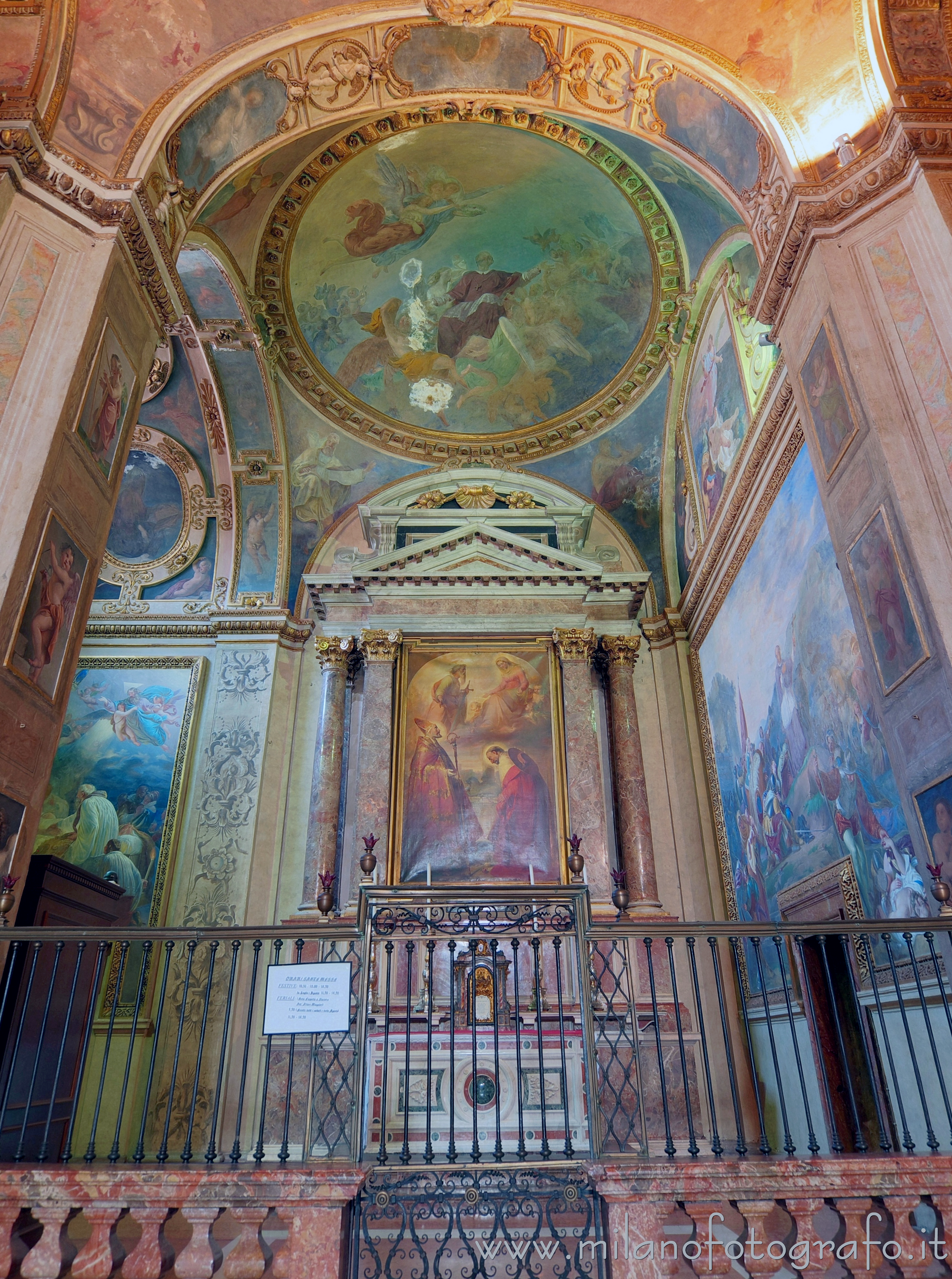 Milan (Italy): Chapel of Sant'Alessandro Sauli in the Church of Sant'Alessandro in Zebedia - Milan (Italy)