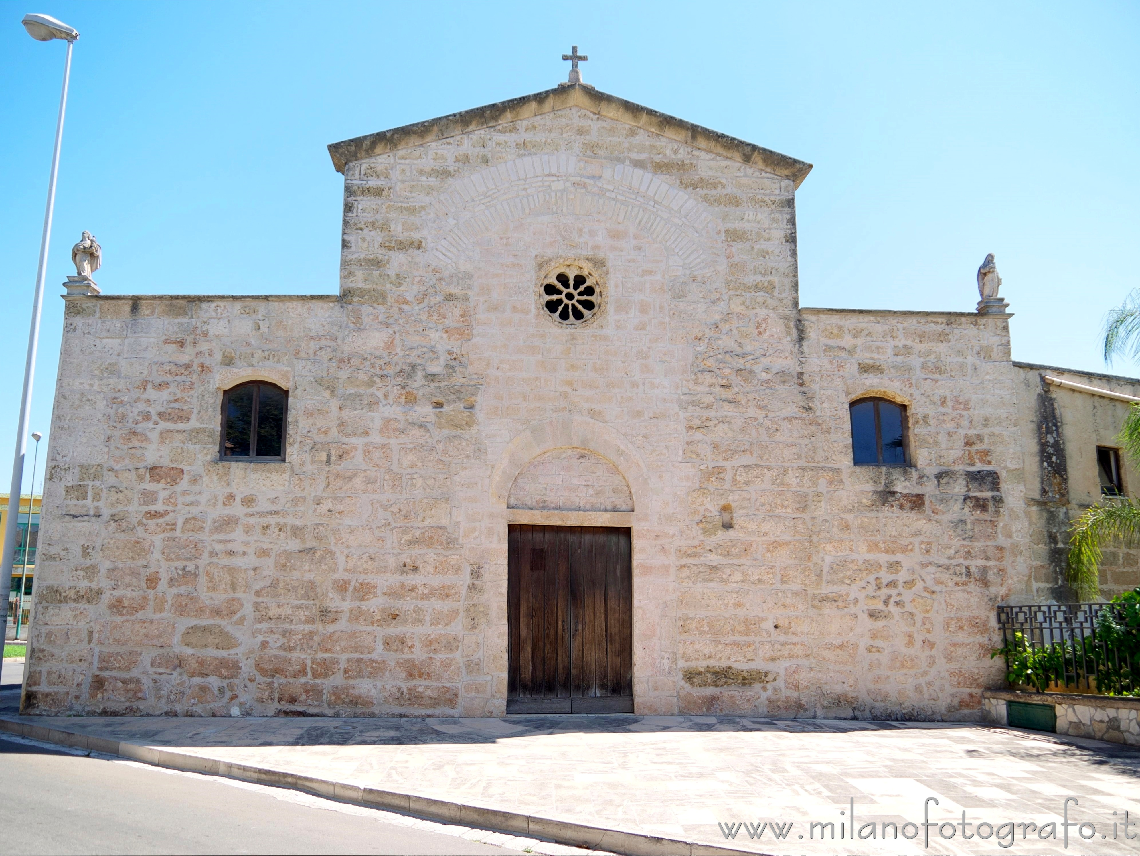 Casarano (Lecce, Italy): Facade of the Church of Santa Maria della Croce - Casarano (Lecce, Italy)
