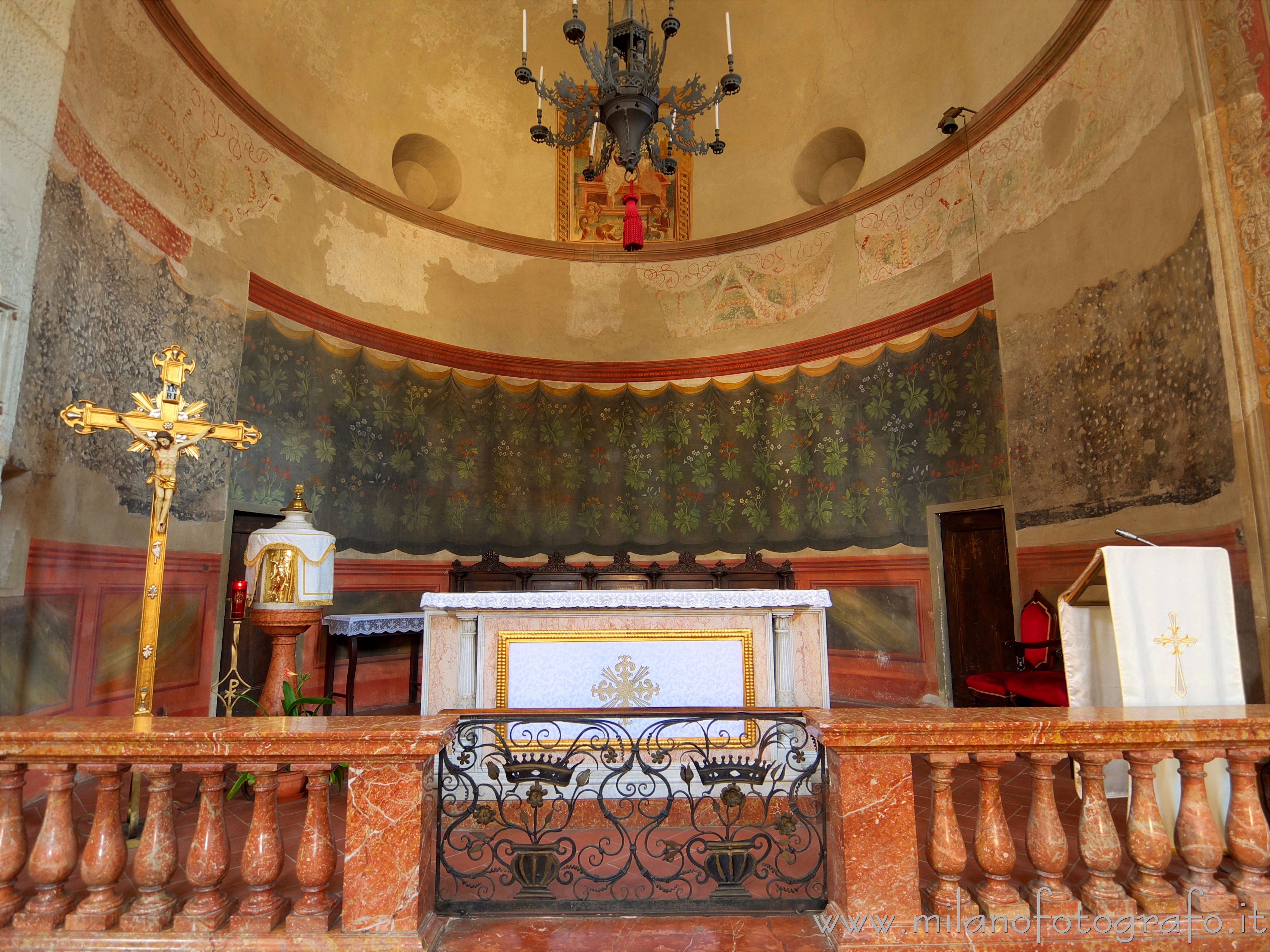Castiglione Olona (Varese, Italy): Apse of the Villa Church - Castiglione Olona (Varese, Italy)