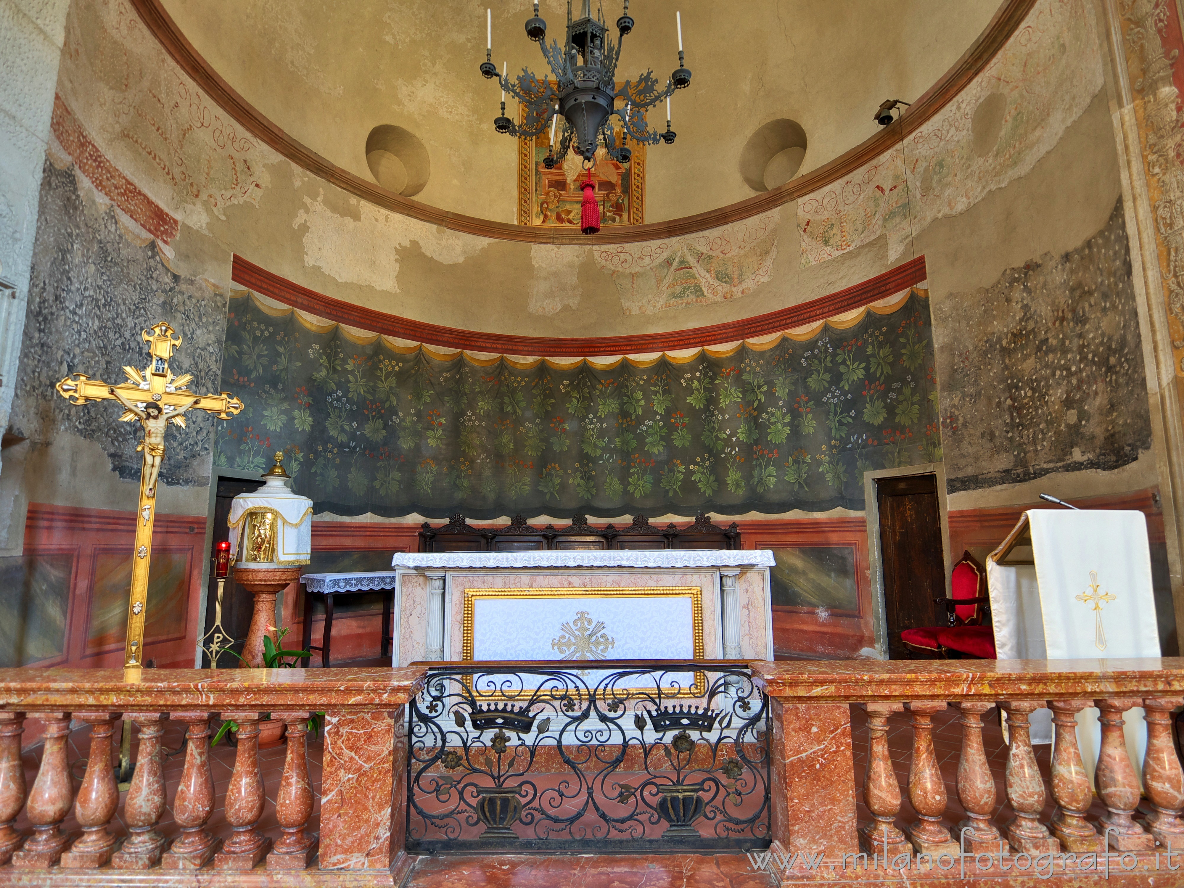 Castiglione Olona (Varese, Italy): Apse of the Villa Church - Castiglione Olona (Varese, Italy)