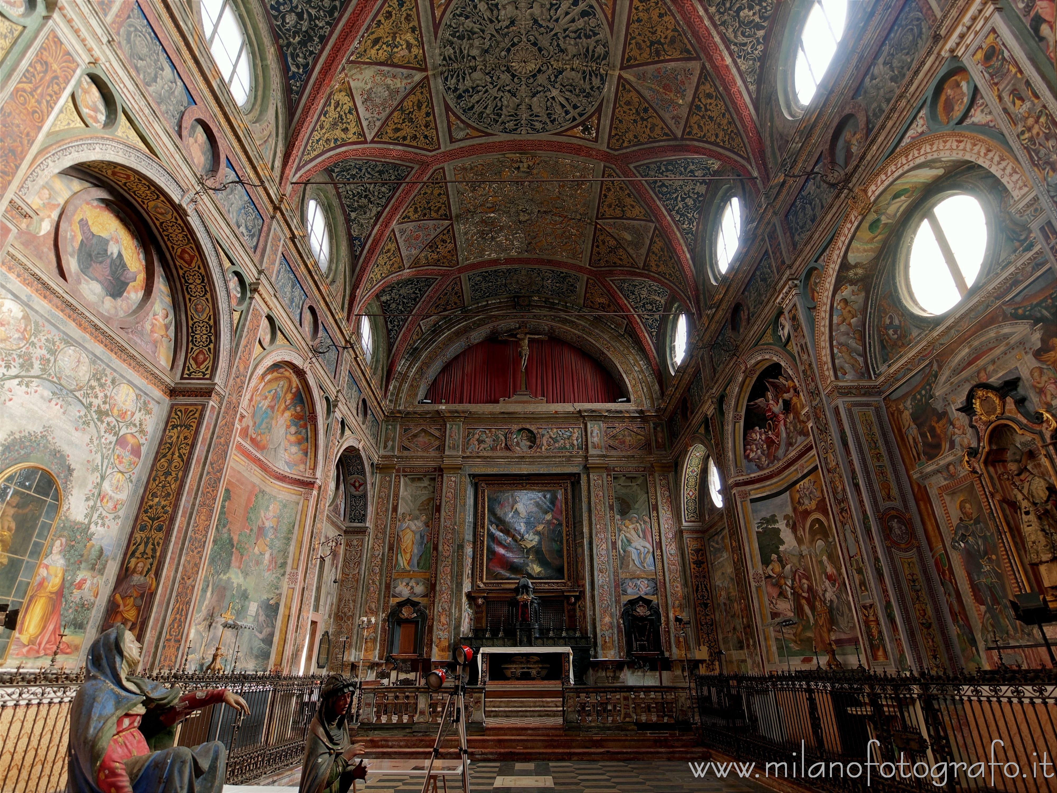 Meda (Monza e Brianza, Italy): Interior of the Church of San Vittore - Meda (Monza e Brianza, Italy)