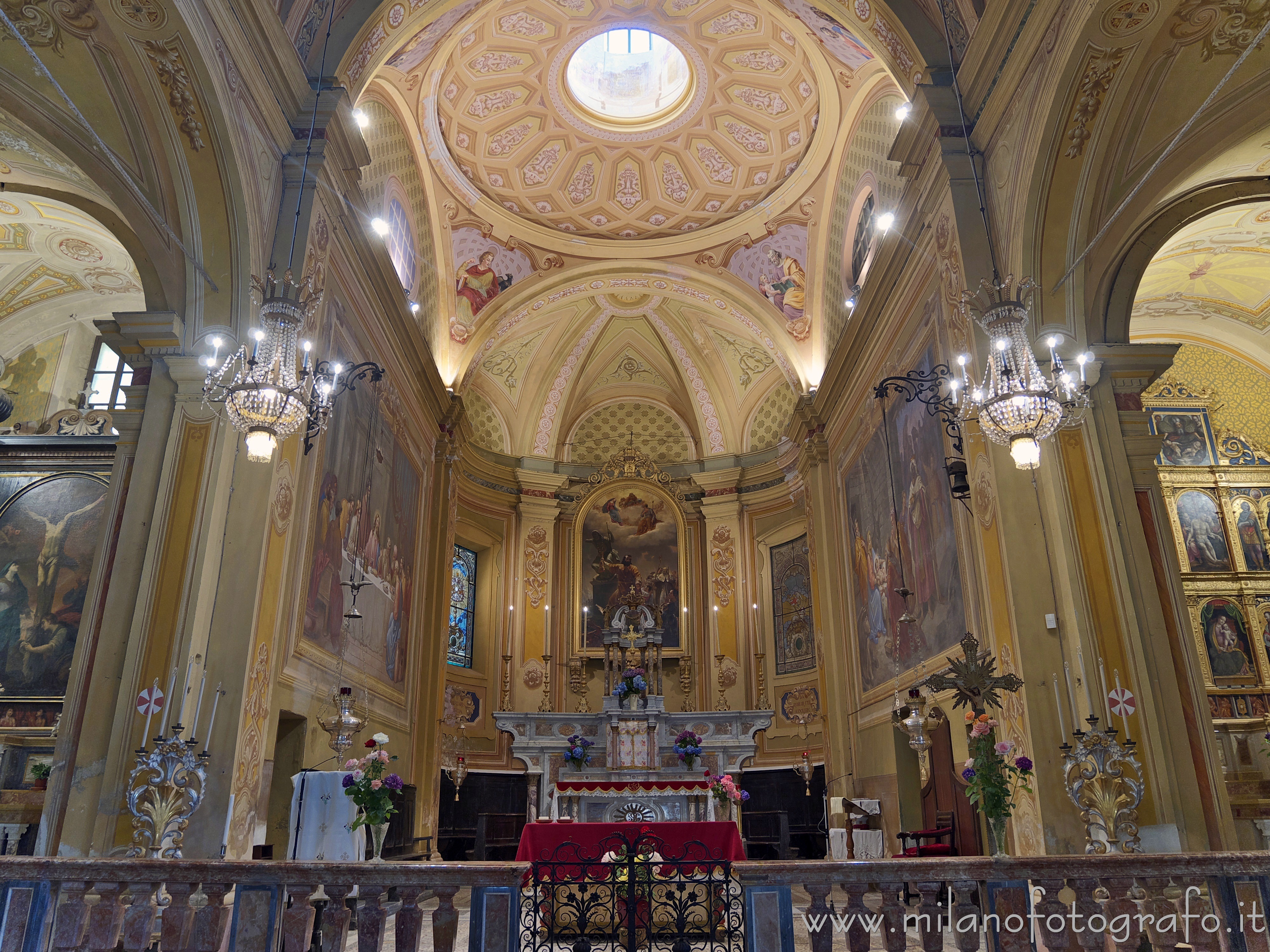 Campiglia Cervo (Biella (Italy)): Presbytery of the Parish Church of the Saints Bernhard und Joseph - Campiglia Cervo (Biella (Italy))