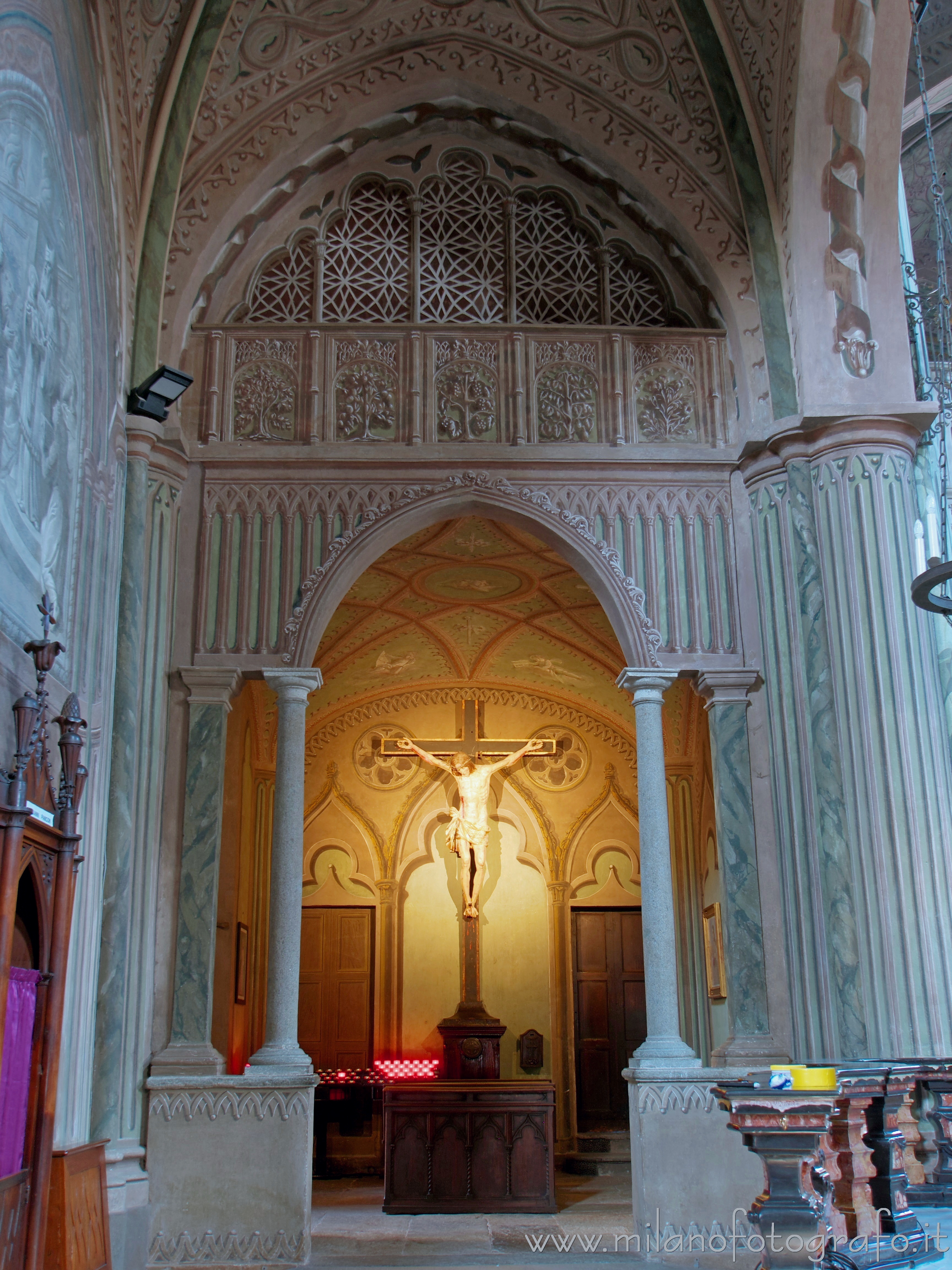 Biella (Italy): Chapel of the crucifix in the Cathedral of Biella - Biella (Italy)